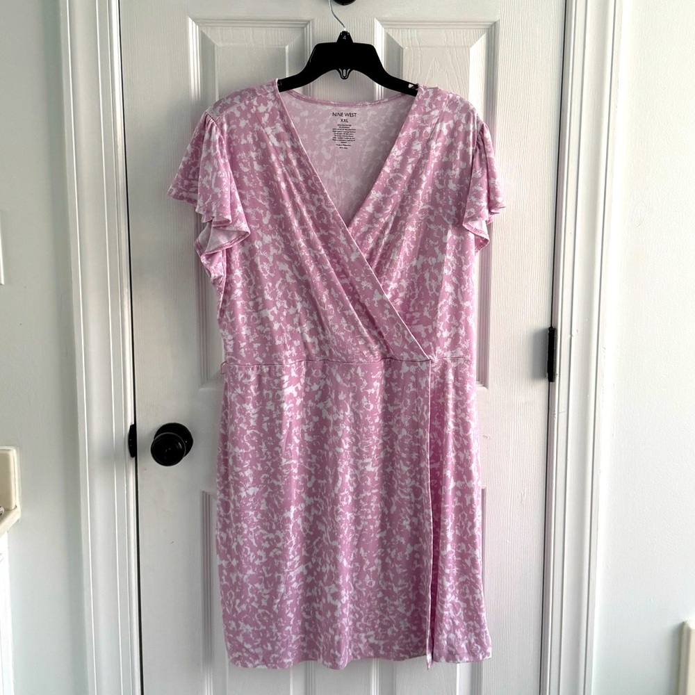 Nine West Pink Wrap Dress